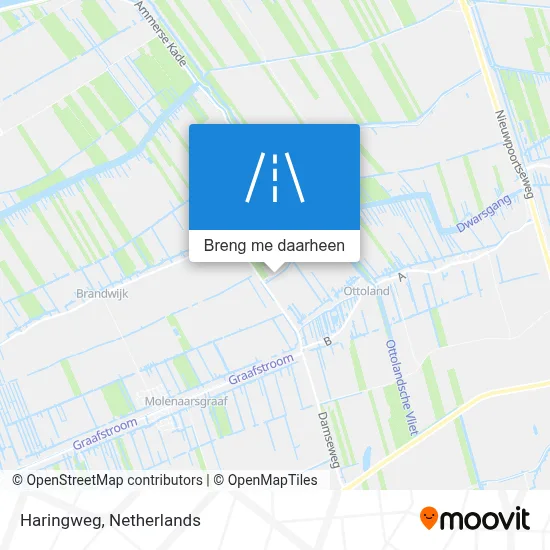 Haringweg kaart