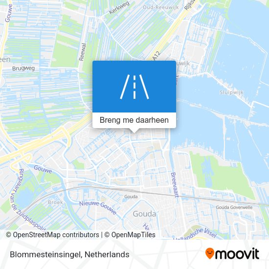 Blommesteinsingel kaart