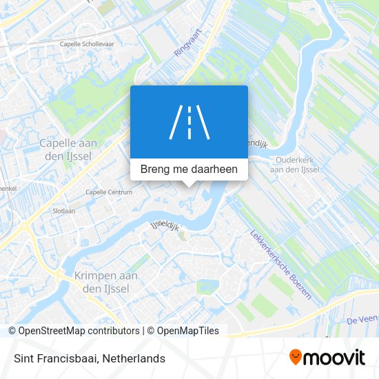 Sint Francisbaai kaart