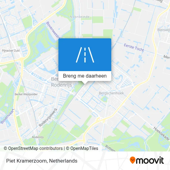 Piet Kramerzoom kaart