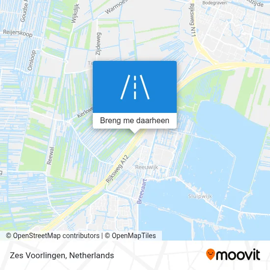 Zes Voorlingen kaart