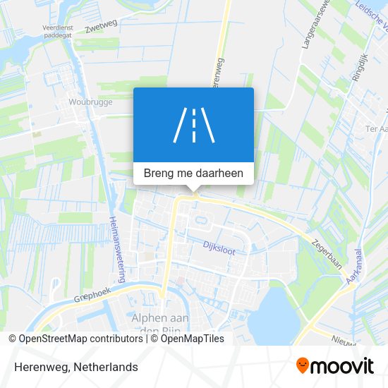 Herenweg kaart