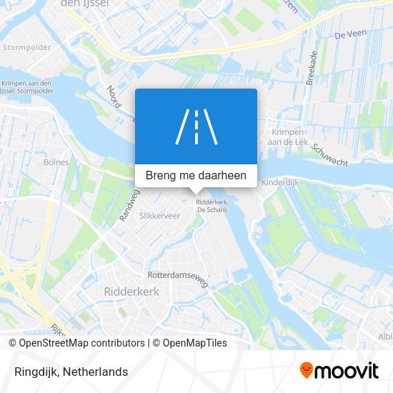 Ringdijk kaart