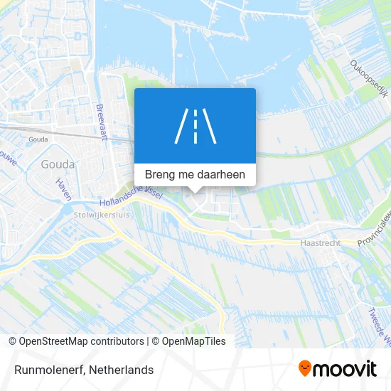Runmolenerf kaart