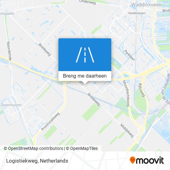 Logistiekweg kaart