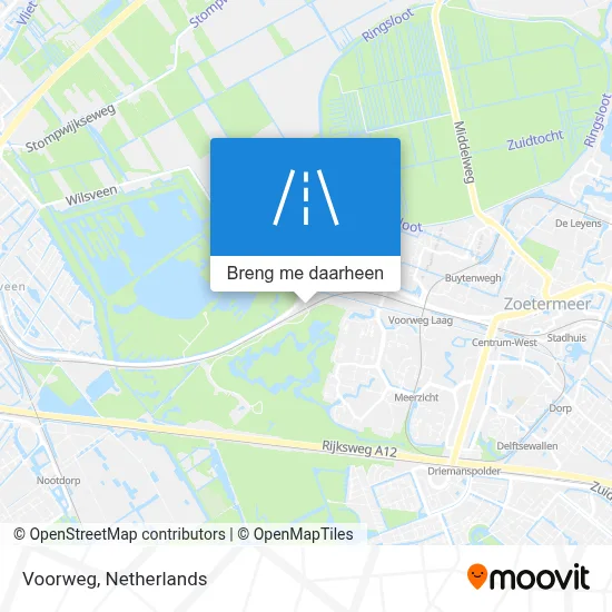 Voorweg kaart