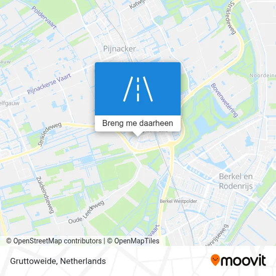 Gruttoweide kaart