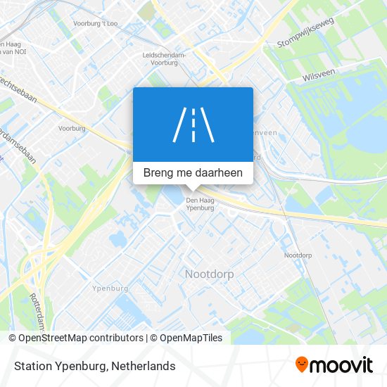 Station Ypenburg kaart