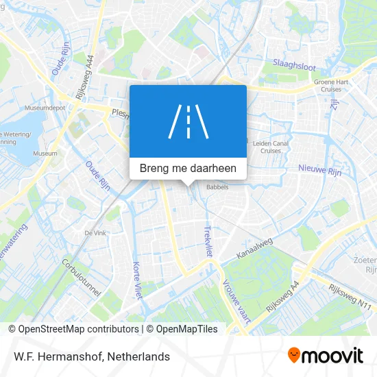 W.F. Hermanshof kaart