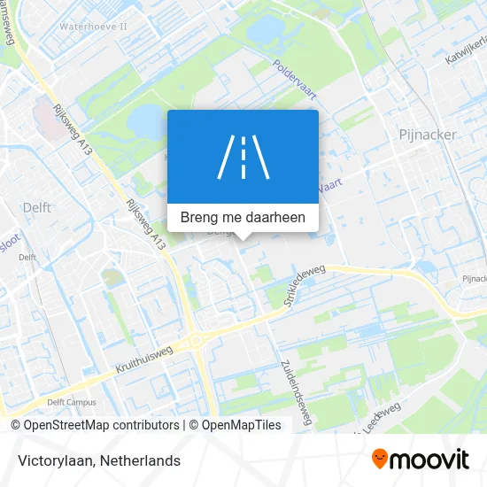 Victorylaan kaart
