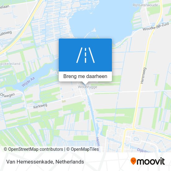 Van Hemessenkade kaart