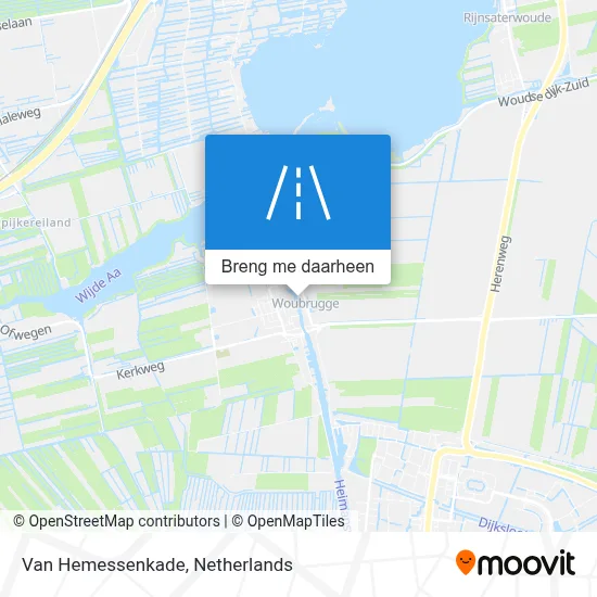Van Hemessenkade kaart
