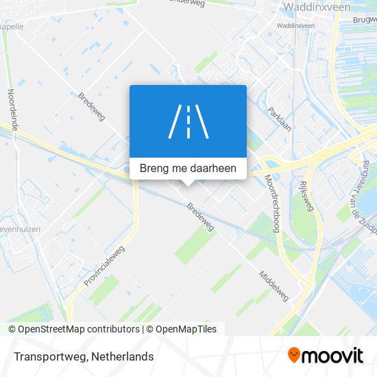 Transportweg kaart