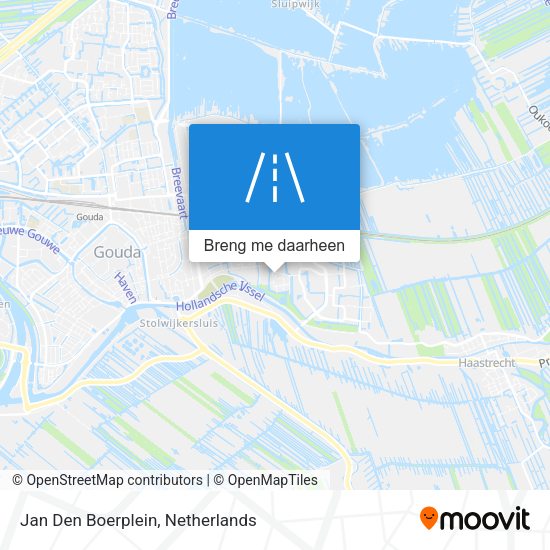 Jan Den Boerplein kaart
