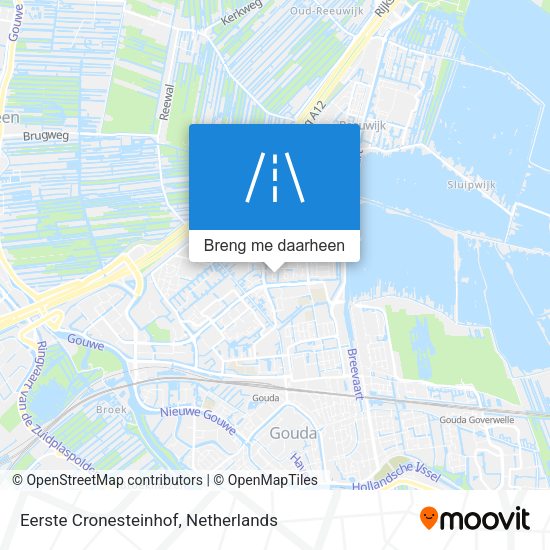 Eerste Cronesteinhof kaart