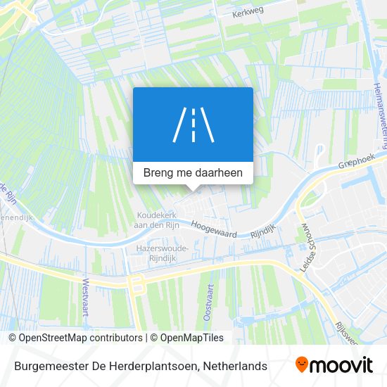 Burgemeester De Herderplantsoen kaart