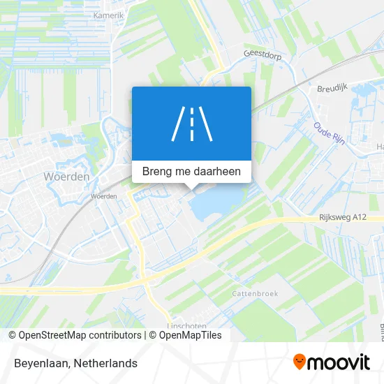Beyenlaan kaart