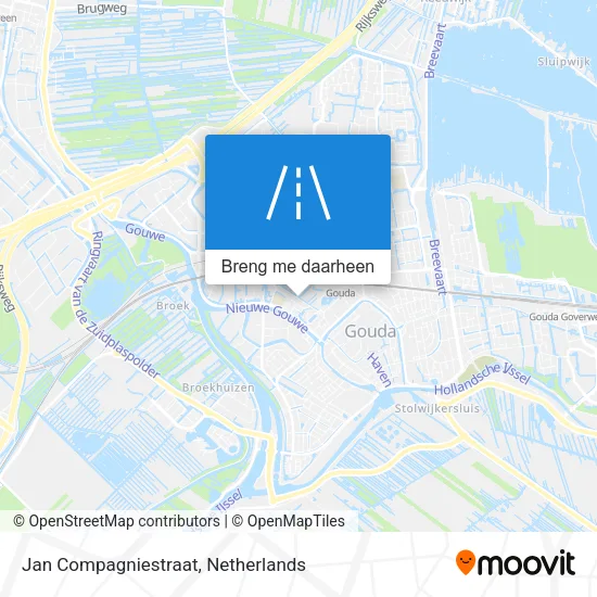 Jan Compagniestraat kaart