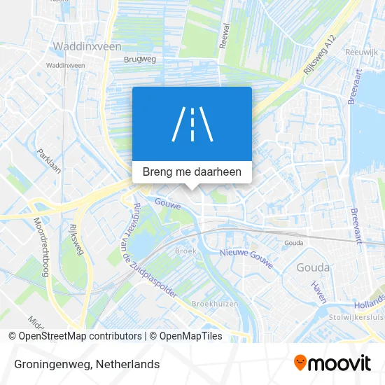 Groningenweg kaart