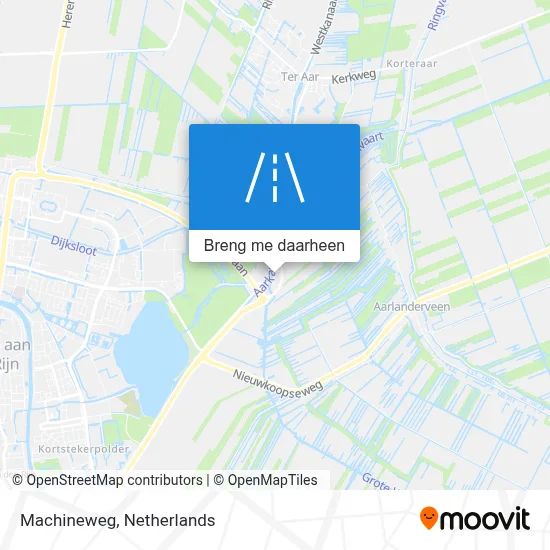 Machineweg kaart