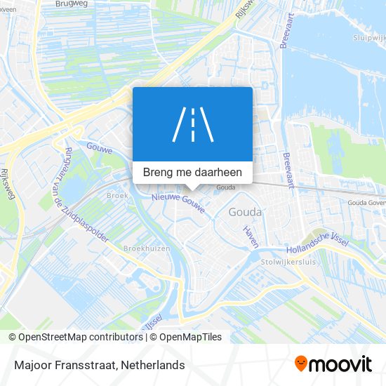 Majoor Fransstraat kaart