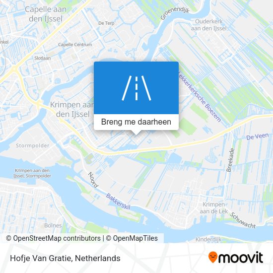 Hofje Van Gratie kaart