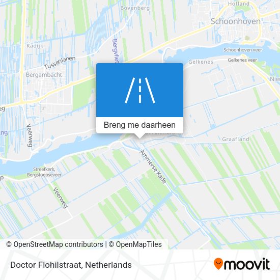 Doctor Flohilstraat kaart