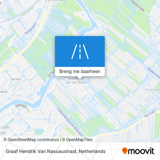 Graaf Hendrik Van Nassaustraat kaart