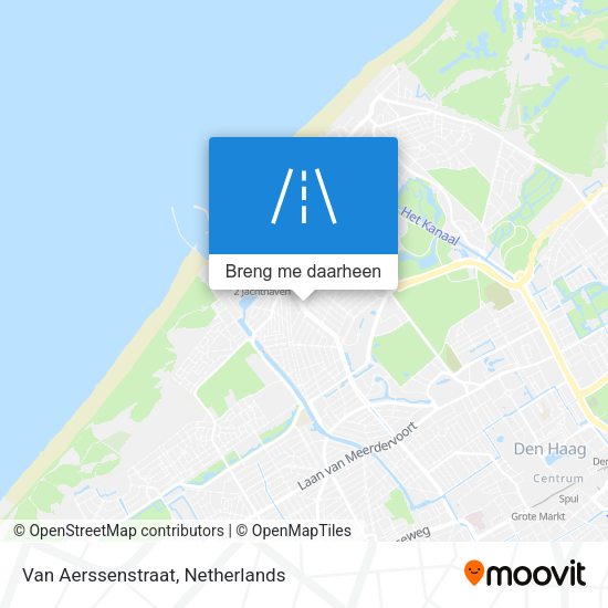 Van Aerssenstraat kaart