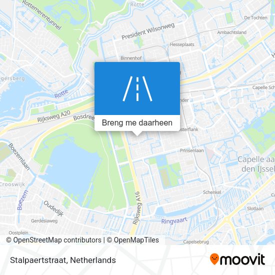 Stalpaertstraat kaart