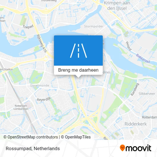 Rossumpad kaart