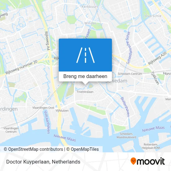 Doctor Kuyperlaan kaart