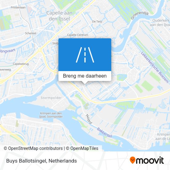 Buys Ballotsingel kaart