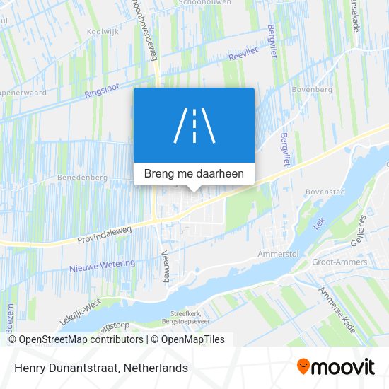 Henry Dunantstraat kaart