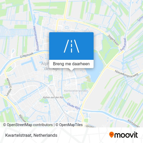 Kwartelstraat kaart