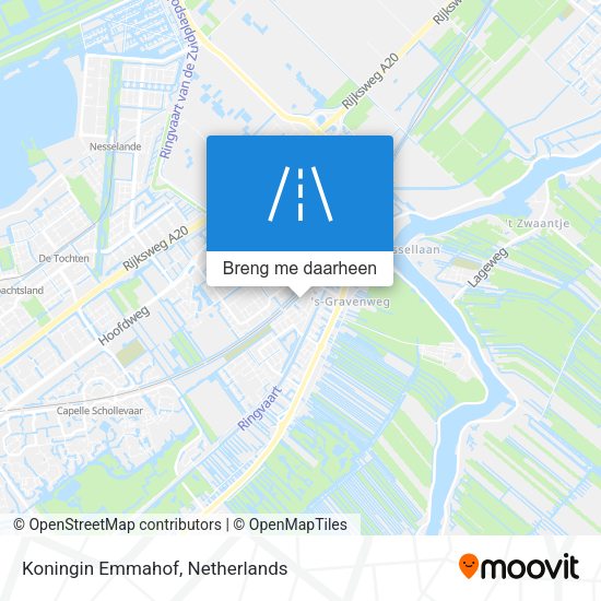 Koningin Emmahof kaart