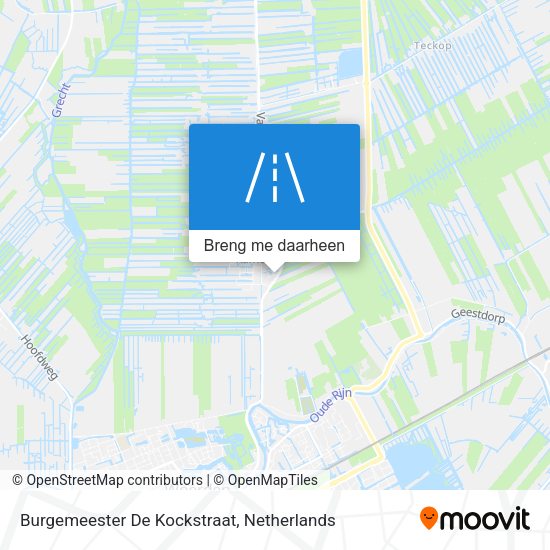 Burgemeester De Kockstraat kaart