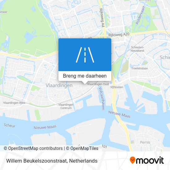 Willem Beukelszoonstraat kaart