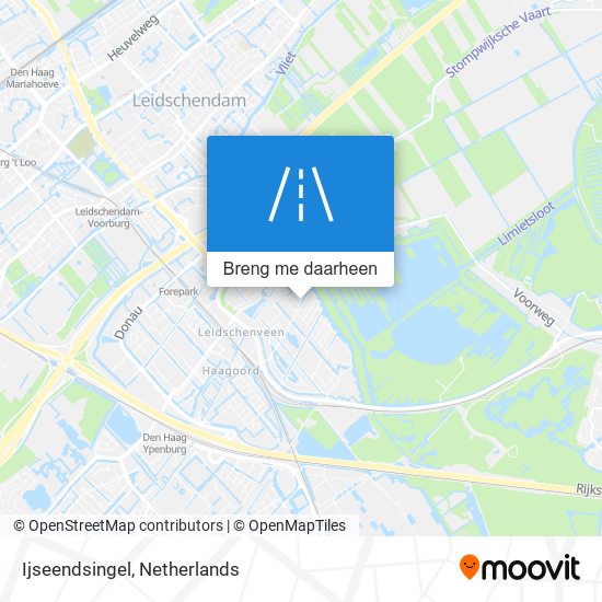 Ijseendsingel kaart