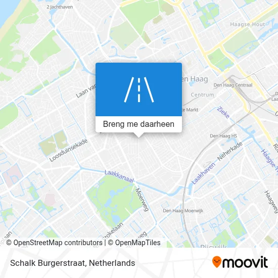 Schalk Burgerstraat kaart