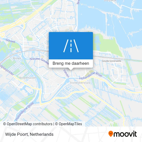 Wijde Poort kaart