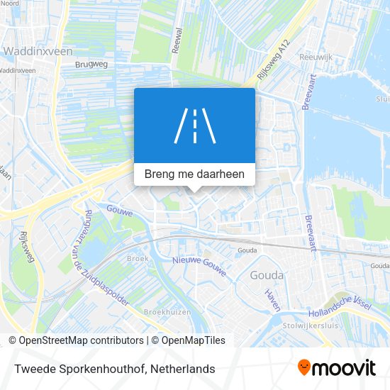 Tweede Sporkenhouthof kaart