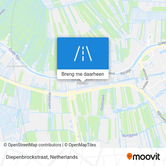 Diepenbrockstraat kaart