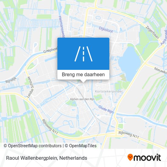 Raoul Wallenbergplein kaart