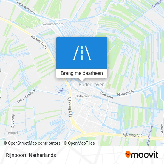 Rijnpoort kaart
