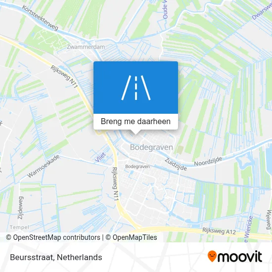 Beursstraat kaart