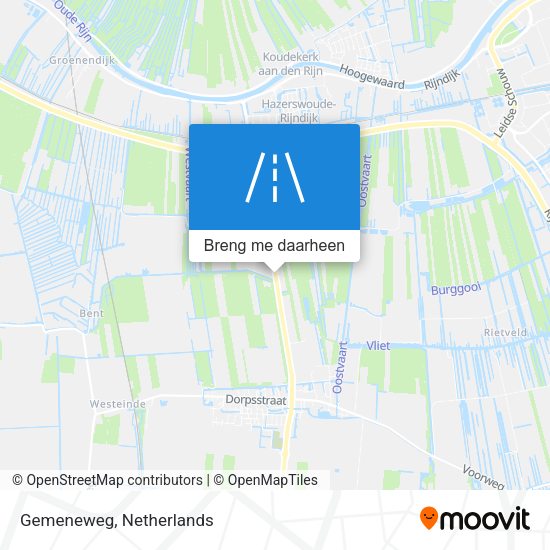 Gemeneweg kaart