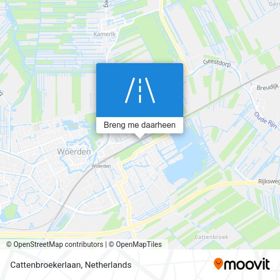 Cattenbroekerlaan kaart