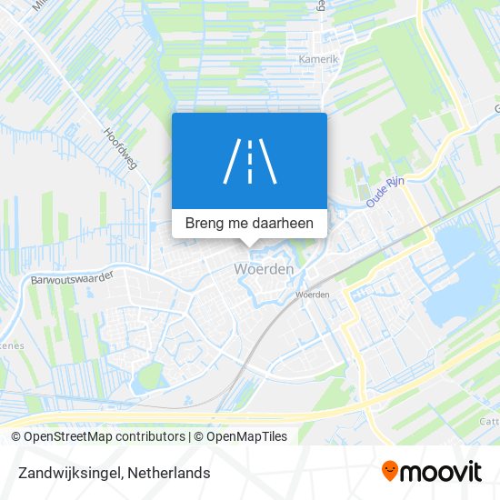 Zandwijksingel kaart