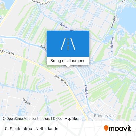 C. Sluijterstraat kaart